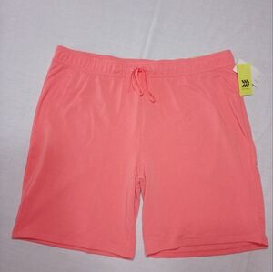 NWT All In Motion Men's Pink Soft Gym Shorts